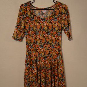 LuLaRoe Nicole Floral Dress